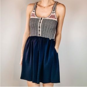 Rachel roy crochet top dress